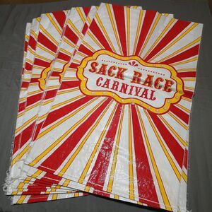 Potato Sack Race Bag Lot Of 12 Pc Carnival Party Supplies Outdoor Game Set 39x24